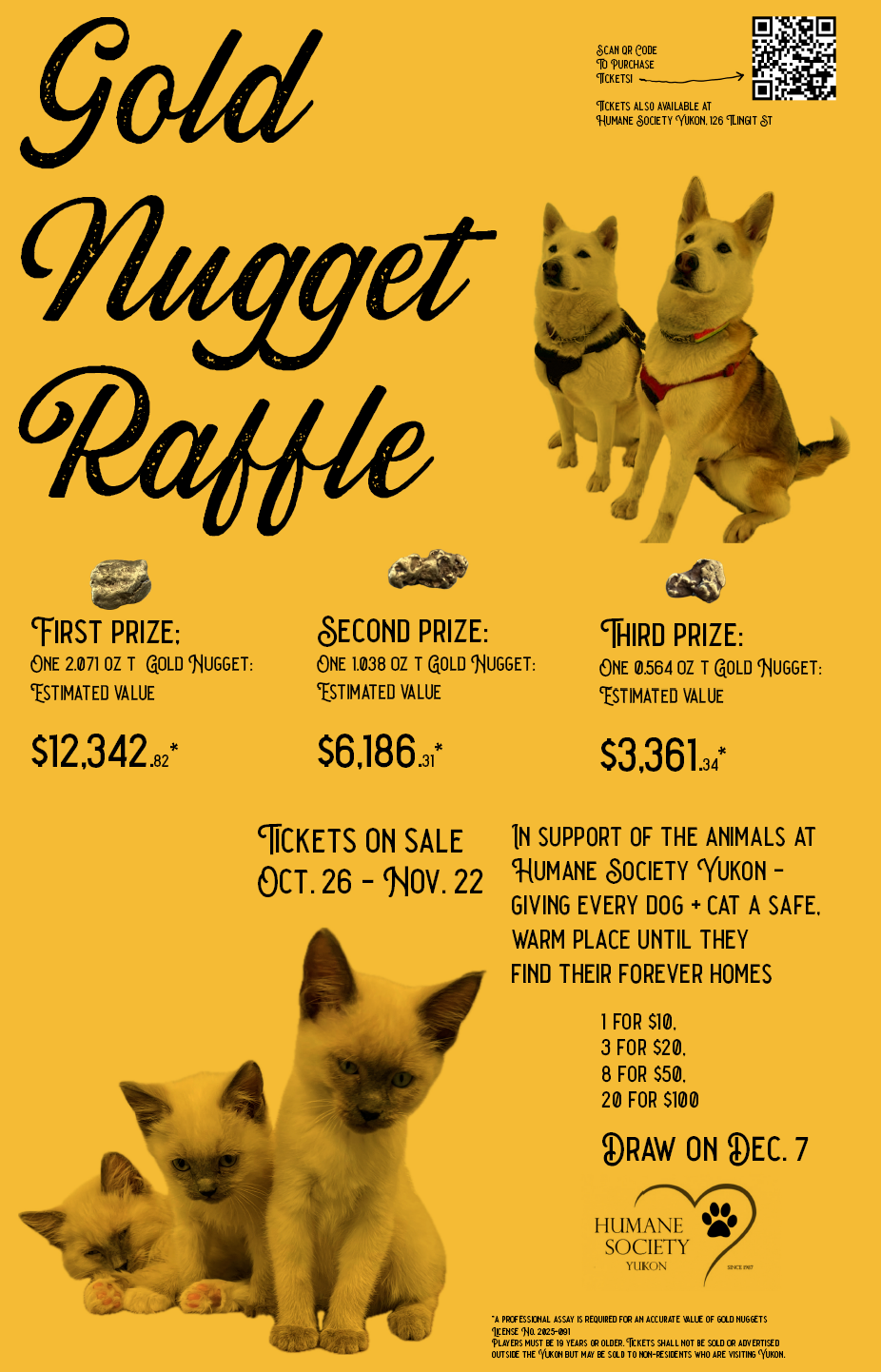 Gold Nugget Raffle