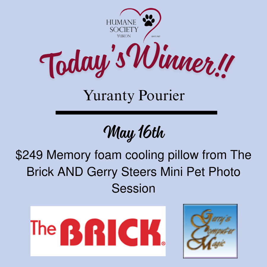 May 16 winner