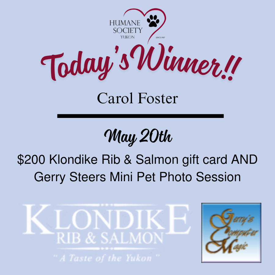 May 20 winner
