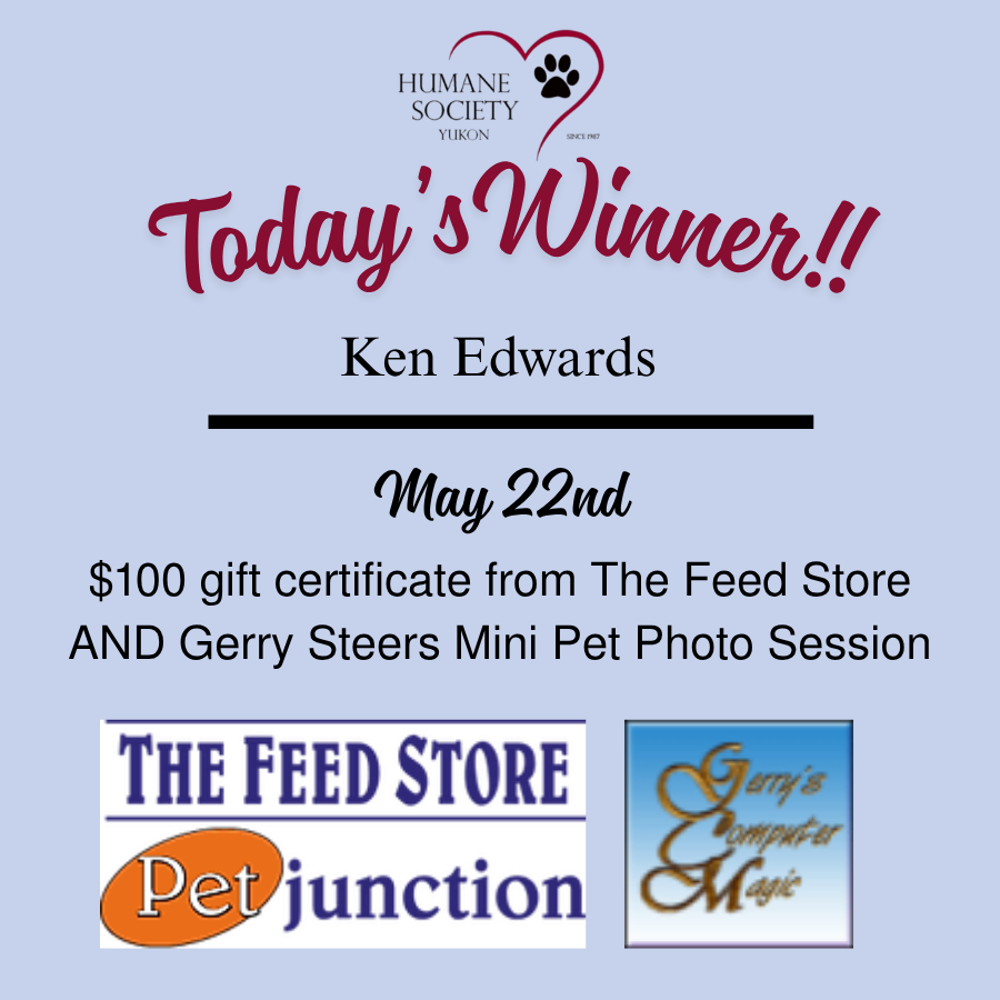 May 22 winner