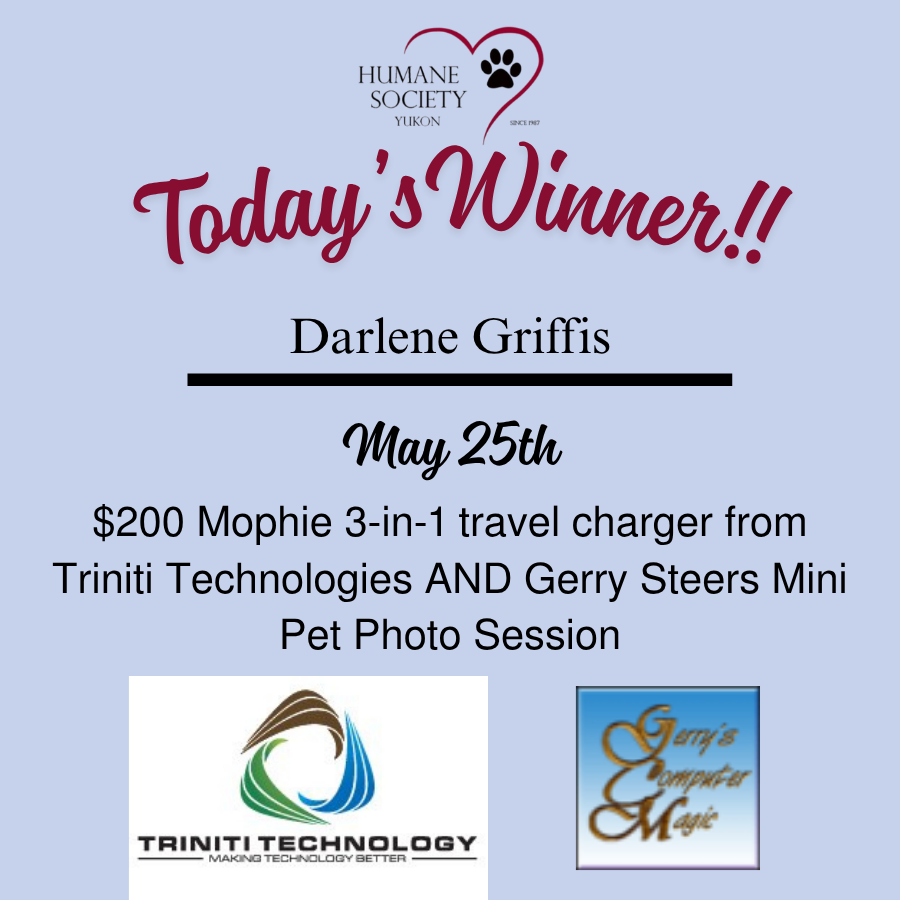 may 25 winner