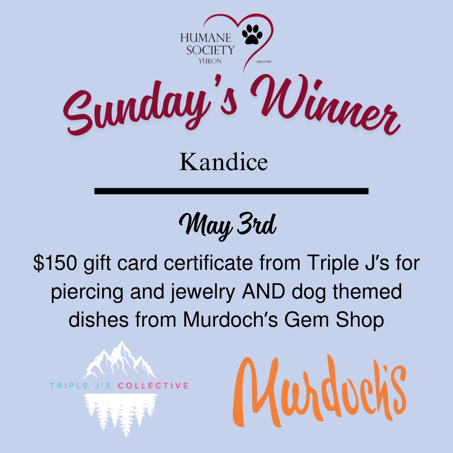 May 3 winner